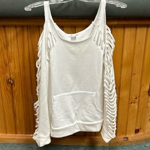 VENUS Cream / White Sweater Long Sleeve